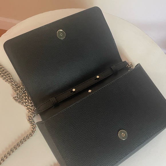 Kate Spade Black Leather Shoulder Bag - Picture 3 of 3